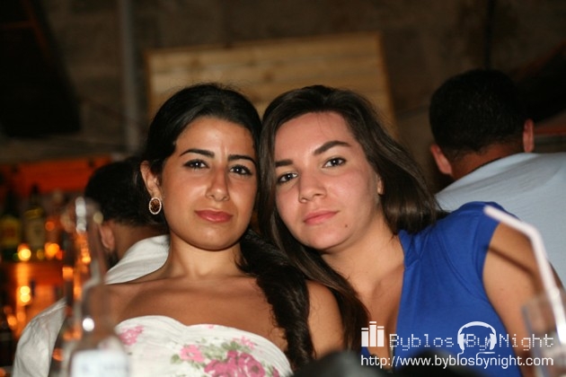 Saturday night chill out at Byblos Souk