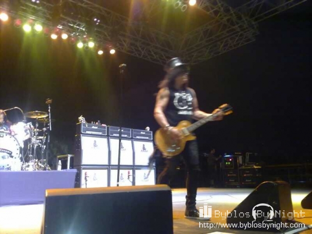 Slash ft. Myles Kennedy and the Conspirators at the Byblos International Festival