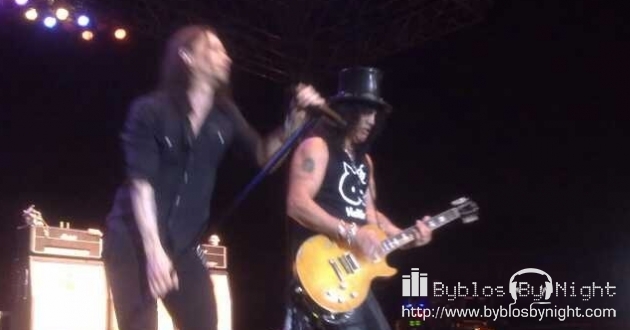 Slash ft. Myles Kennedy and the Conspirators at the Byblos International Festival